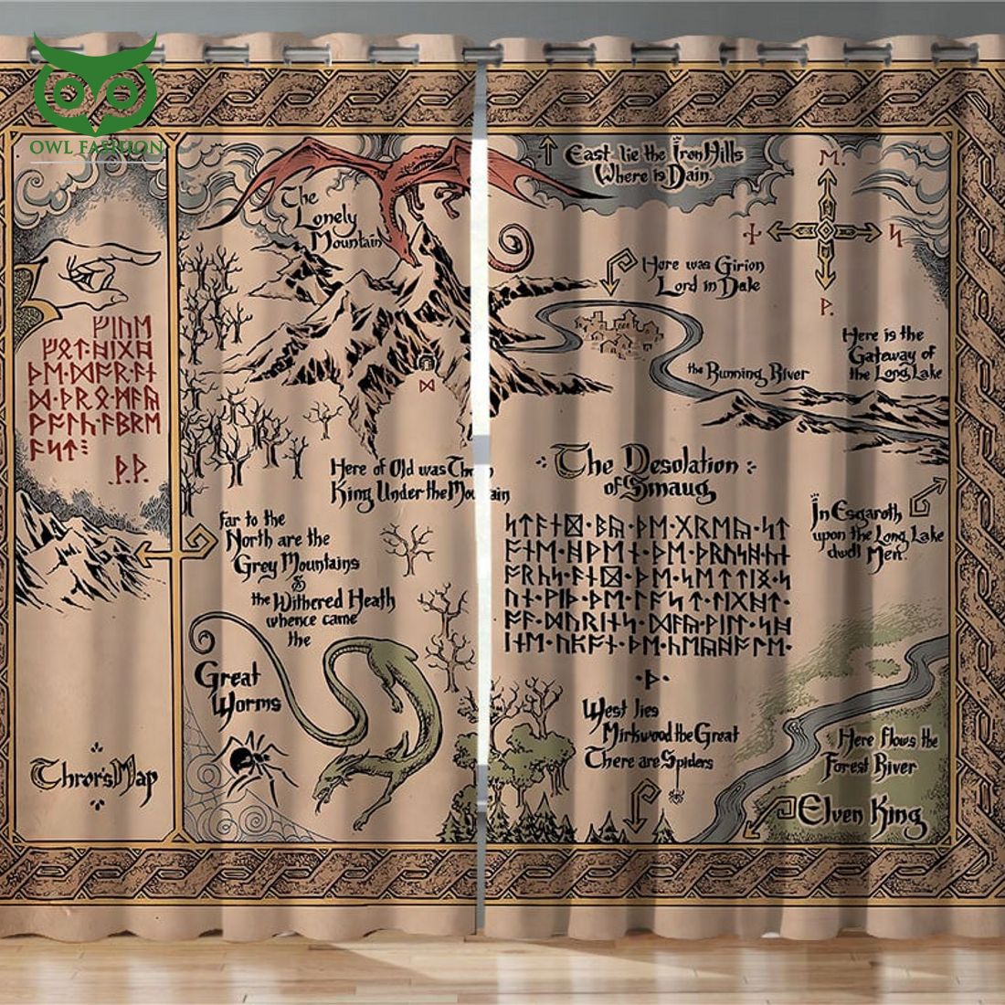 Dragon LORT Blackout Thermal Grommet Window Curtains