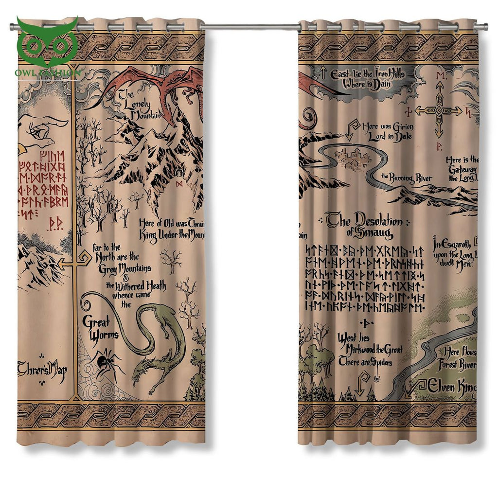 Dragon LORT Blackout Thermal Grommet Window Curtains