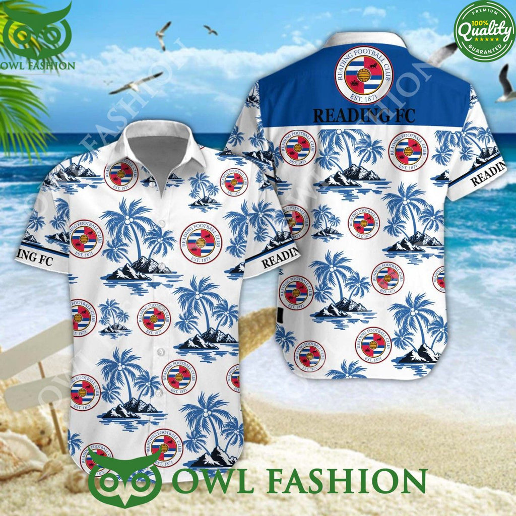 EFL League One Reading Hawaiian Shirt Short Beach Vibe