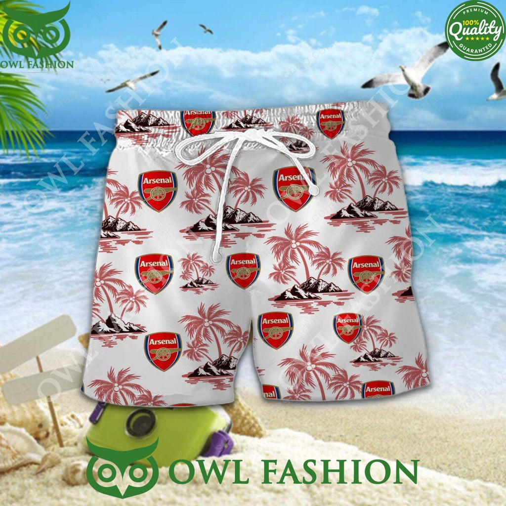 EPL Arsenal FC Coconut Mikel Arteta Hawaiian shirt
