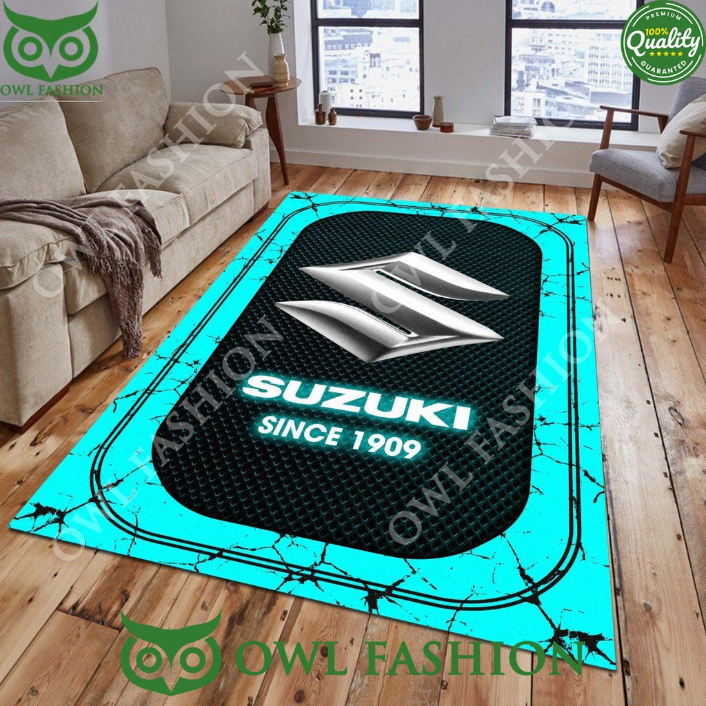 Suzuki Since 1909 Car Brand Rug Carpet Stone Marble