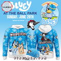 Fayetteville Woodpeckers x Bluey Day Hoodie 2025