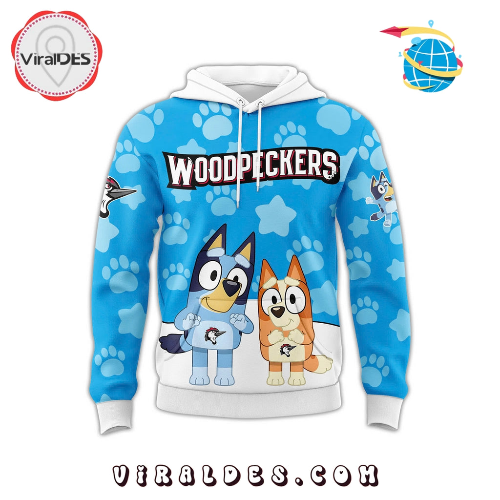 Fayetteville Woodpeckers x Bluey Day Hoodie, Long Pants