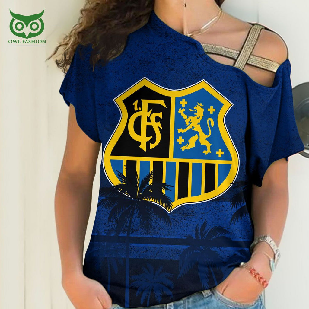 FC Saarbrucken Germany Bundesliga 3D Tshirt Hawaiian Shorts