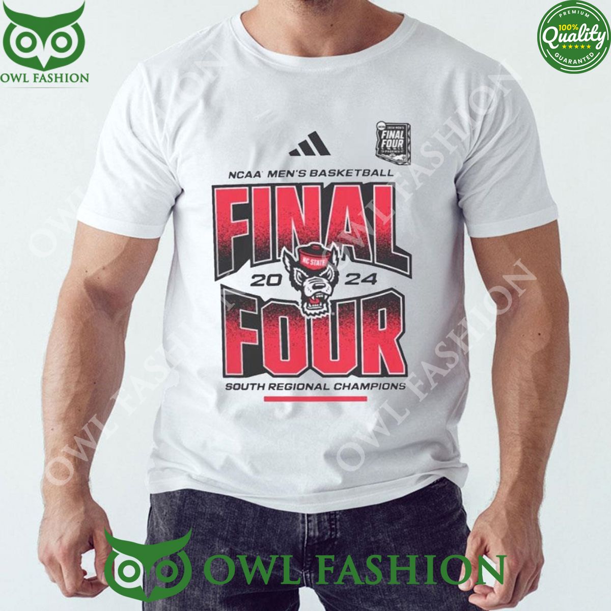 Final Four 2024 Wolfpack NCAA Men Basketball South Regional Champions t Shirt