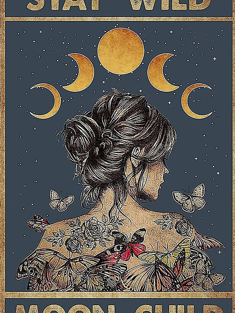 Stay Wild Moon Child Girl by jimmiecorned