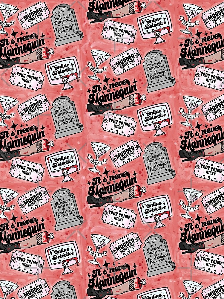 True Crime Pattern by The Design Deck