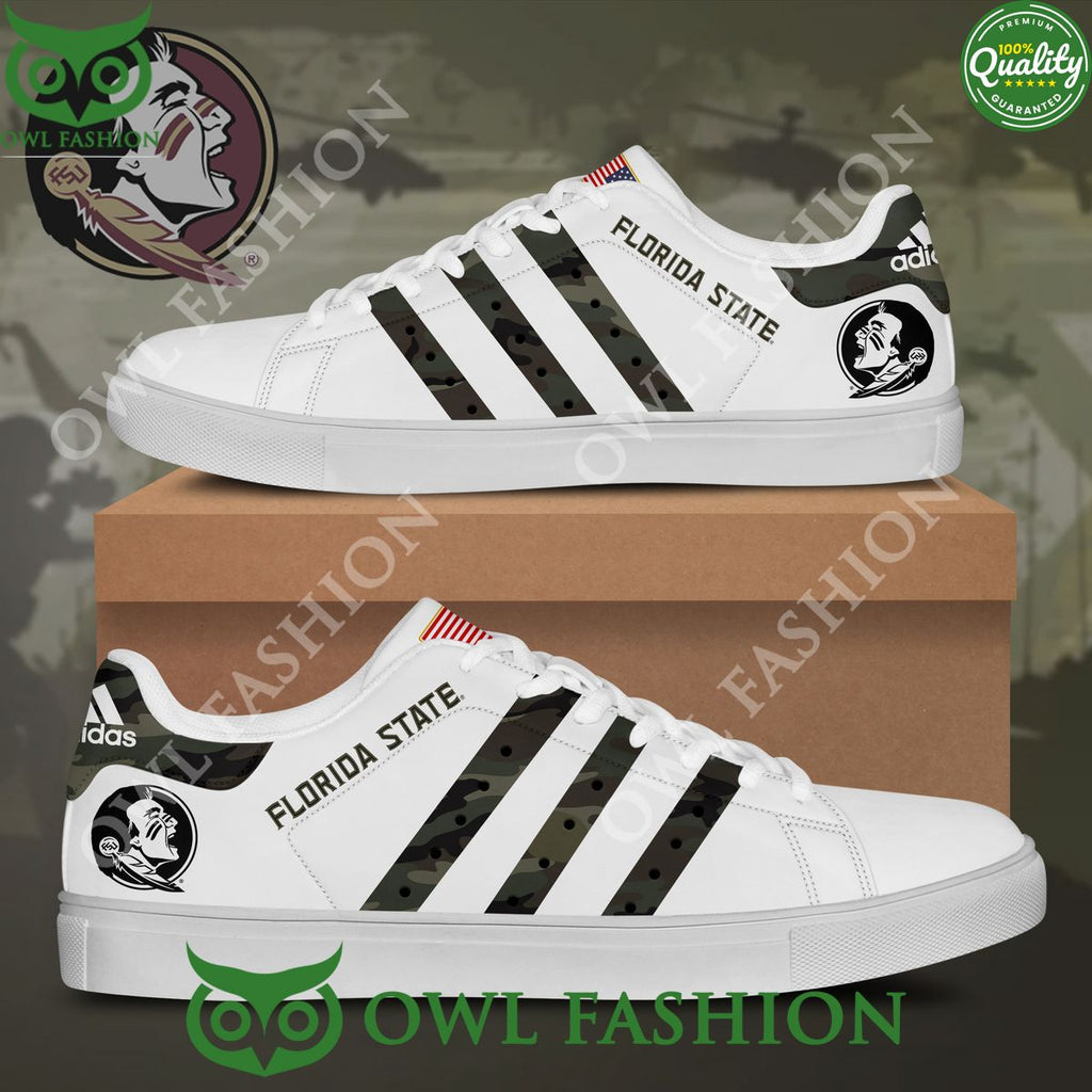 Florida State Seminoles Camo 2023 Stan smith Shoes
