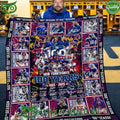 Football The New York Giants 100th Anniversary 1925 2025 Quilt Fleece Blanket
