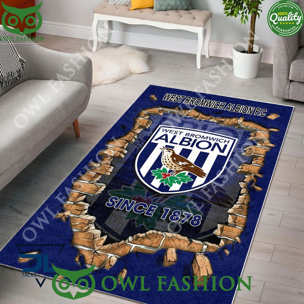 Football West Bromwich Albion F.C 1817 EPL Living Room Rug Carpet