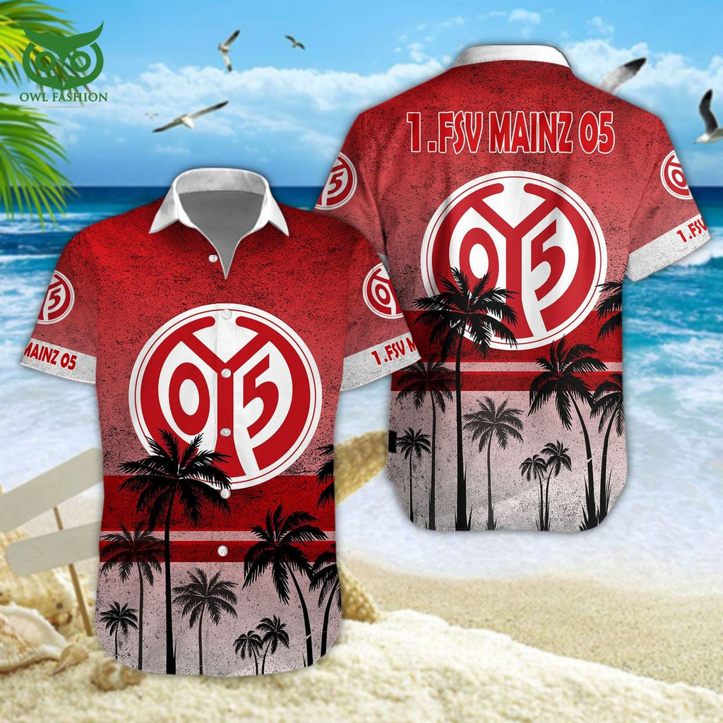 FSV Mainz 05 Bundesliga Champion 3D Hawaiian Tshirt Shorts