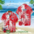 FSV Zwickau German professional football club Coconut tree Hawaiian Shirt