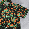 Gengar Luv Patterns Button Down Shirt
