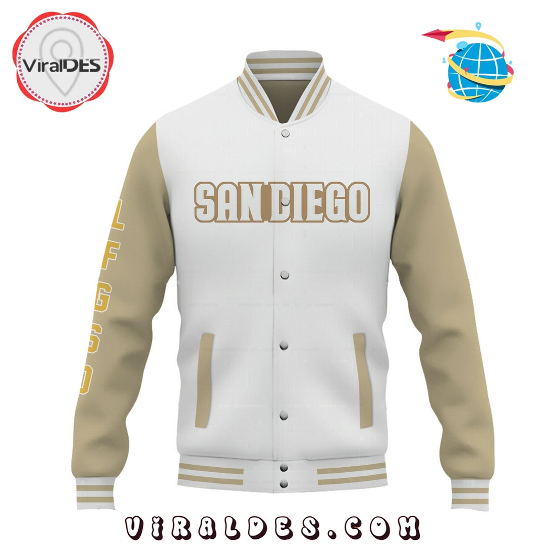 Gentlemen Padres Legend Jorge Alfaro LFGSD Baseball Jacket