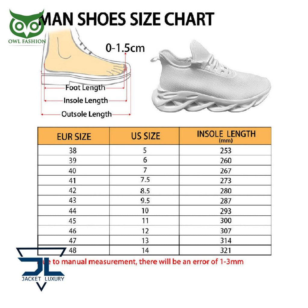 GMC Car Brand Logo Customized Max Soul Shoes