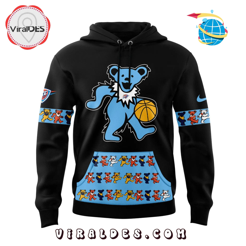 Grateful Dead Night 2025 Oklahoma City Thunder Hoodie