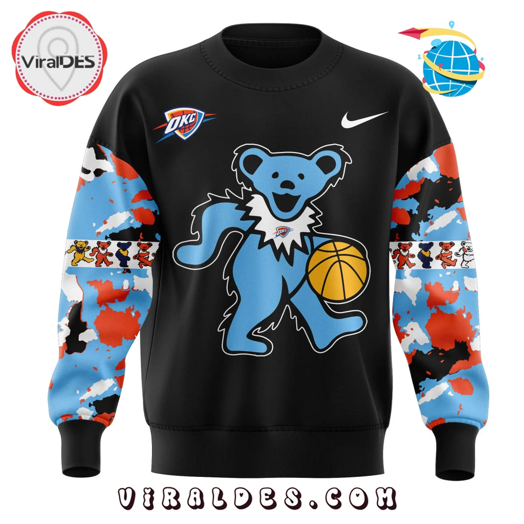 Grateful Dead Night 2025 Oklahoma City Thunder Hoodie
