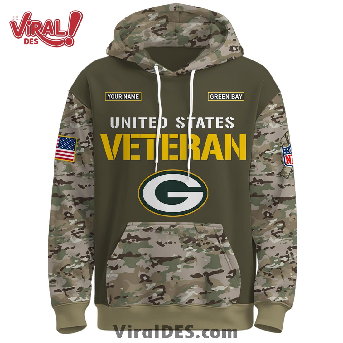 Green Bay Packers 2025 Salute to Service Hoodie, Long Pants