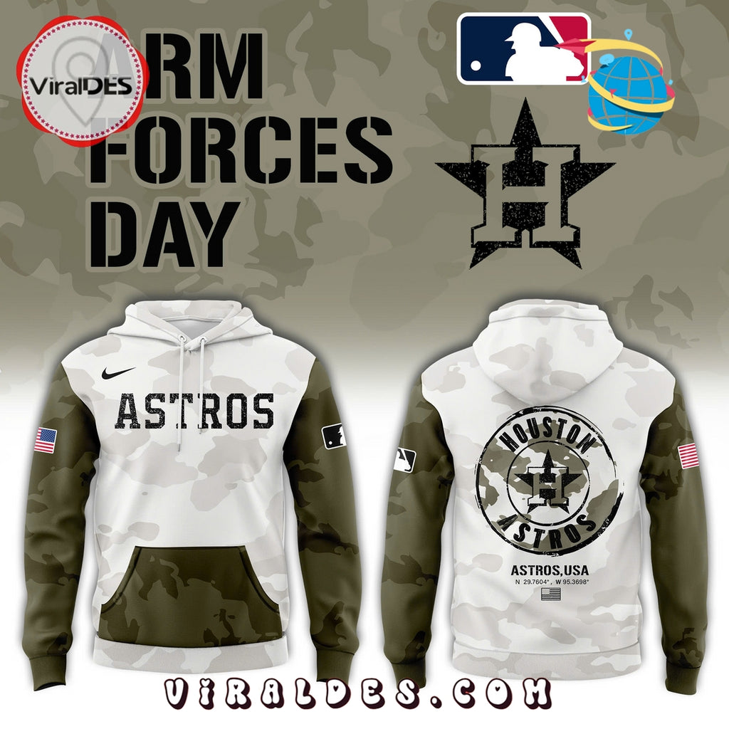 Houston Astros x Arm Forces Hoodie, Long Pants