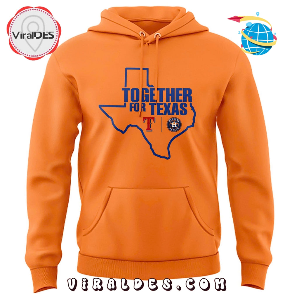 Houston Astros Together For Texas Orange Hoodie, Long Pants