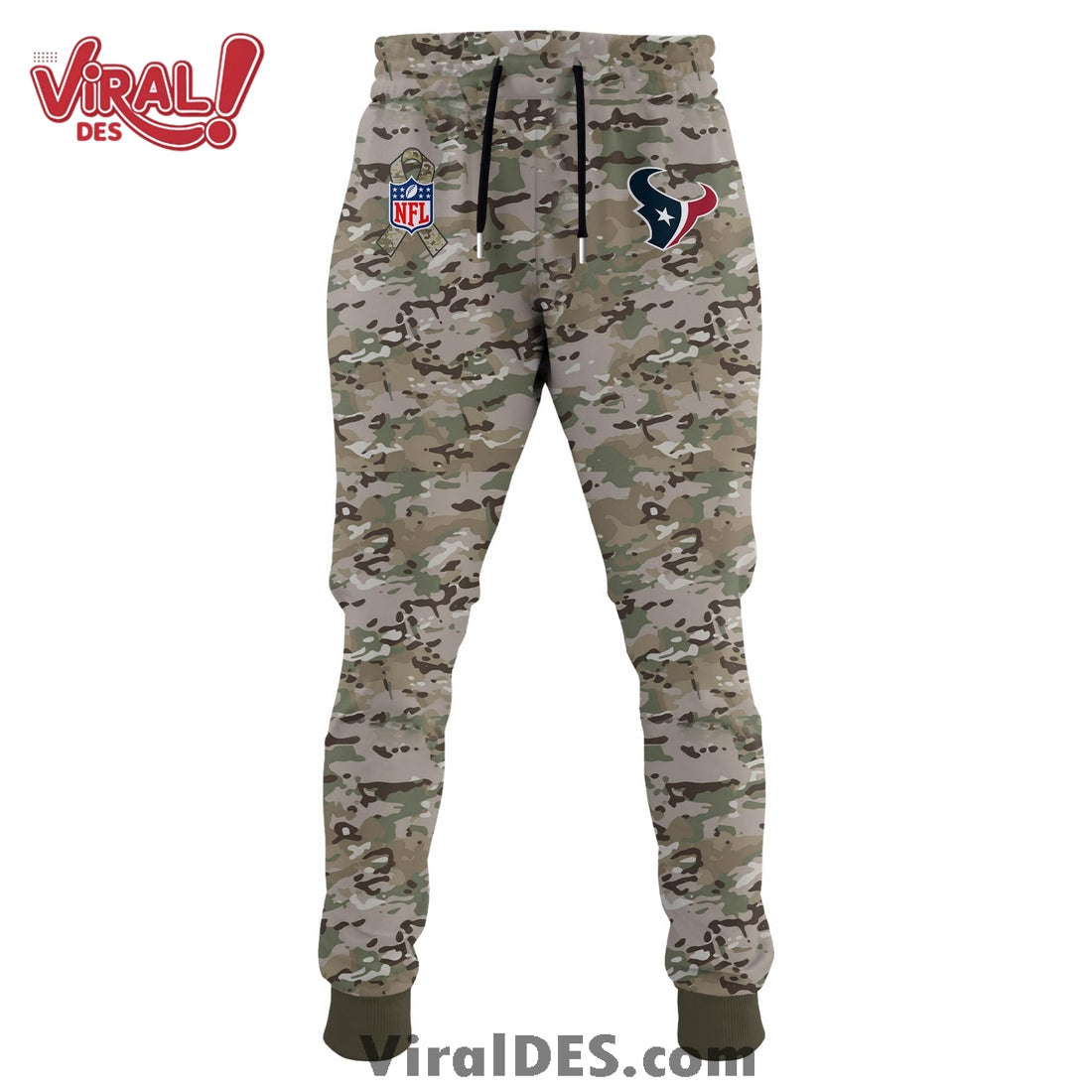 Houston Texans 2025 Salute to Service Hoodie, Long Pants