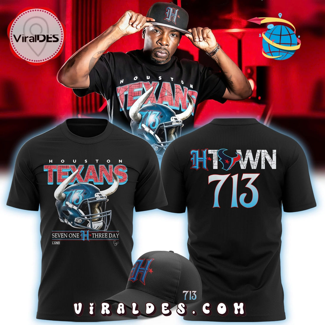 Houston Texans 713 New 2025 Limited Edition Shirt