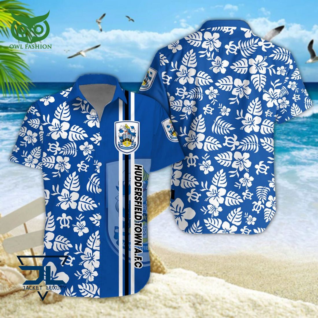 Huddersfield Town A.F.C EFL Championship Hawaiian Shirt T-shirt