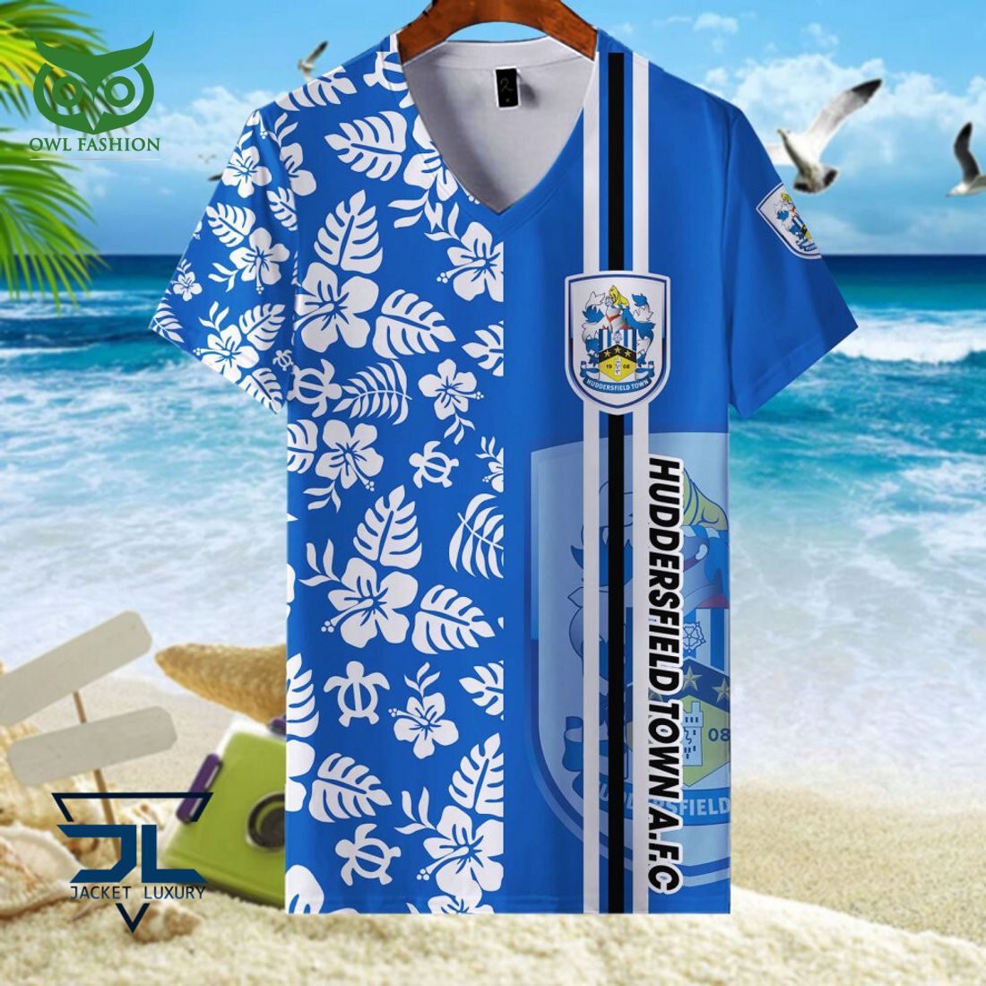 Huddersfield Town A.F.C EFL Championship Hawaiian Shirt T-shirt