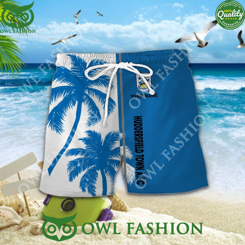 Huddersfield Town League One EFL 2024 Limited Coconut Tree Custom Hawaiian Shirt