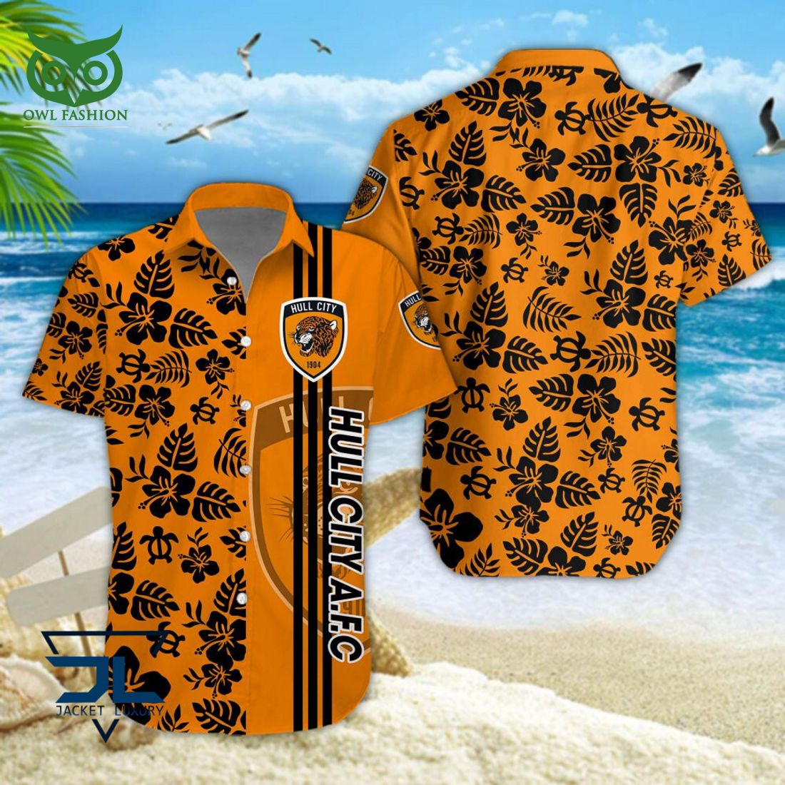 Hull City EFL Championship Hawaiian Shirt T-shirt
