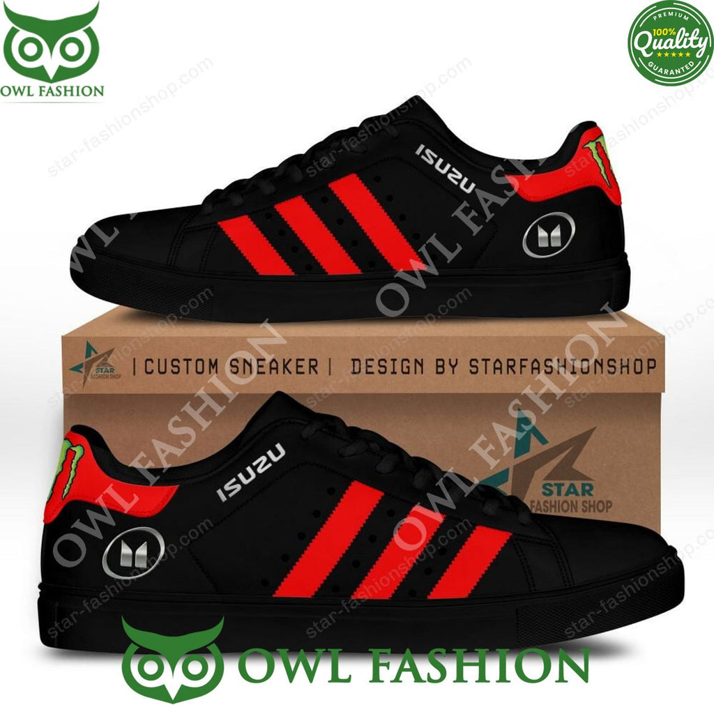Isuzu Motors Black Automobile Stan smith