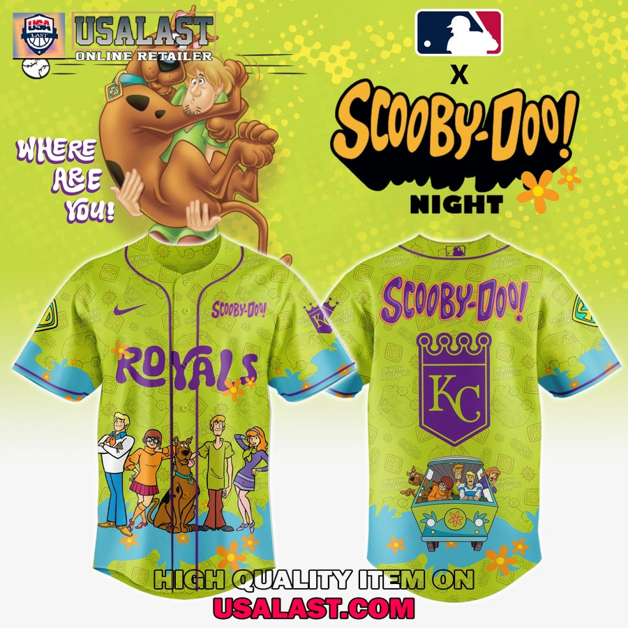 Kansas City Royals Scooby Doo Night 3D Hoodie Set