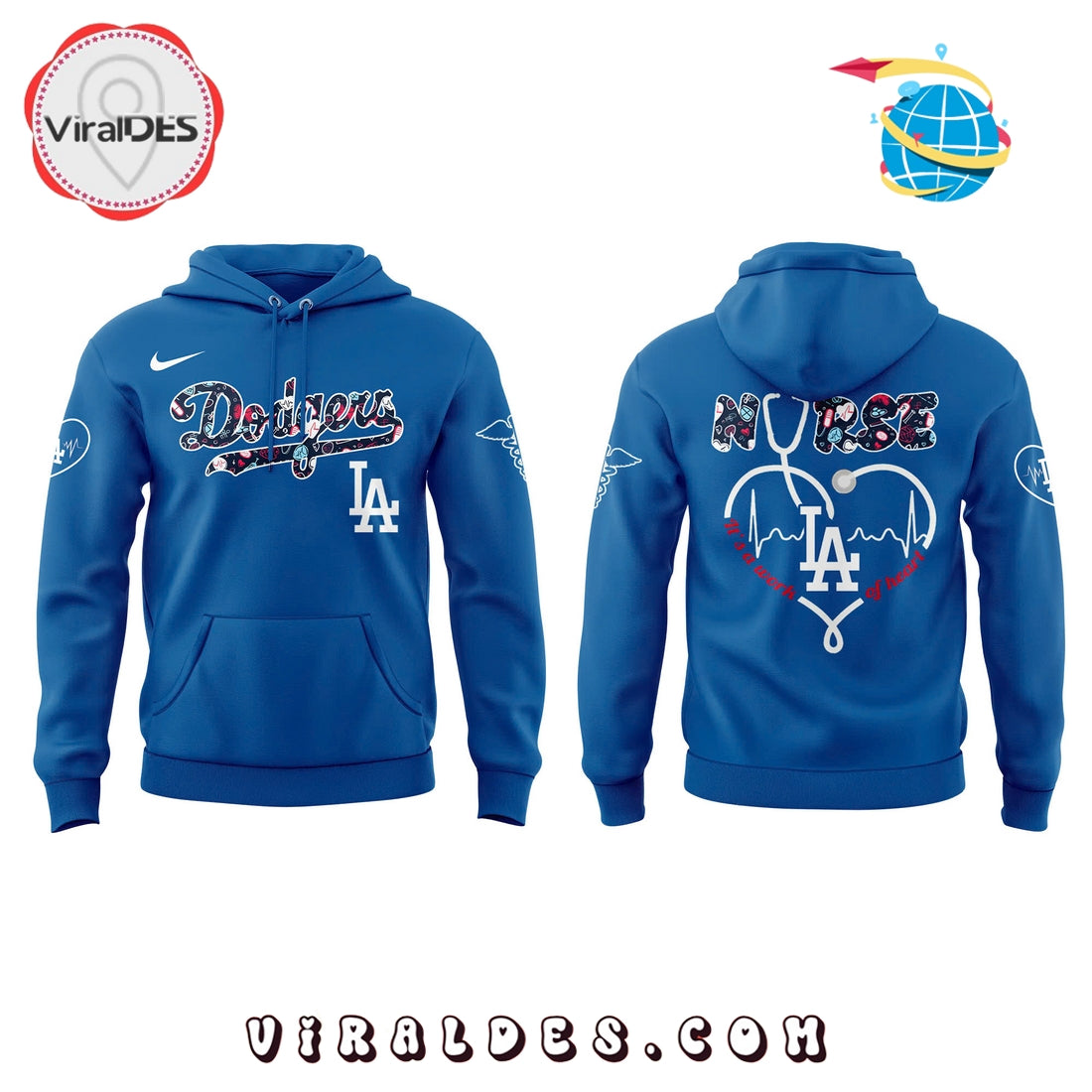 LA Dodgers x Nurses Night Limited Edition Hoodie, Long Pants