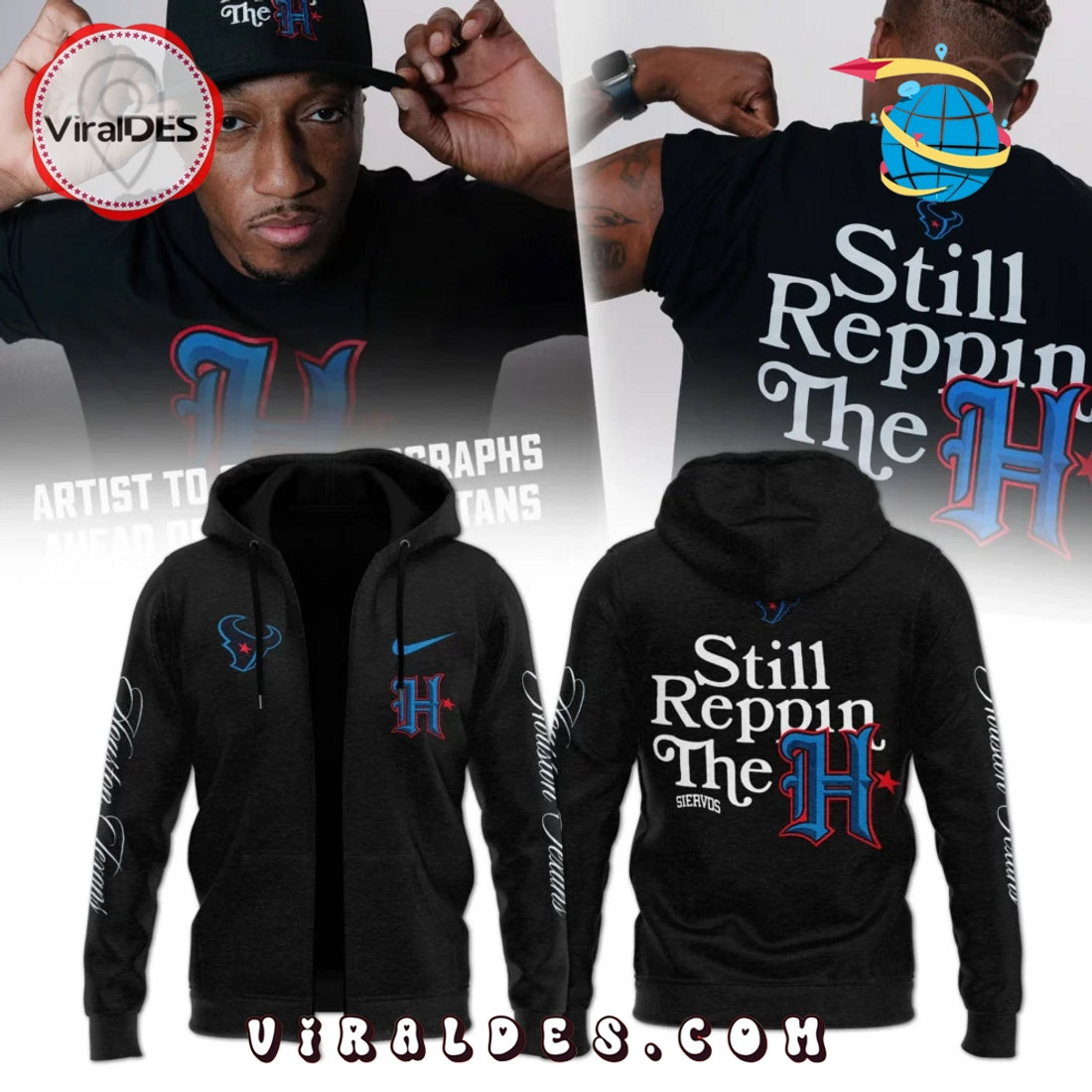 Lecrae x Houston Texans Limited Edition Hoodie 2025