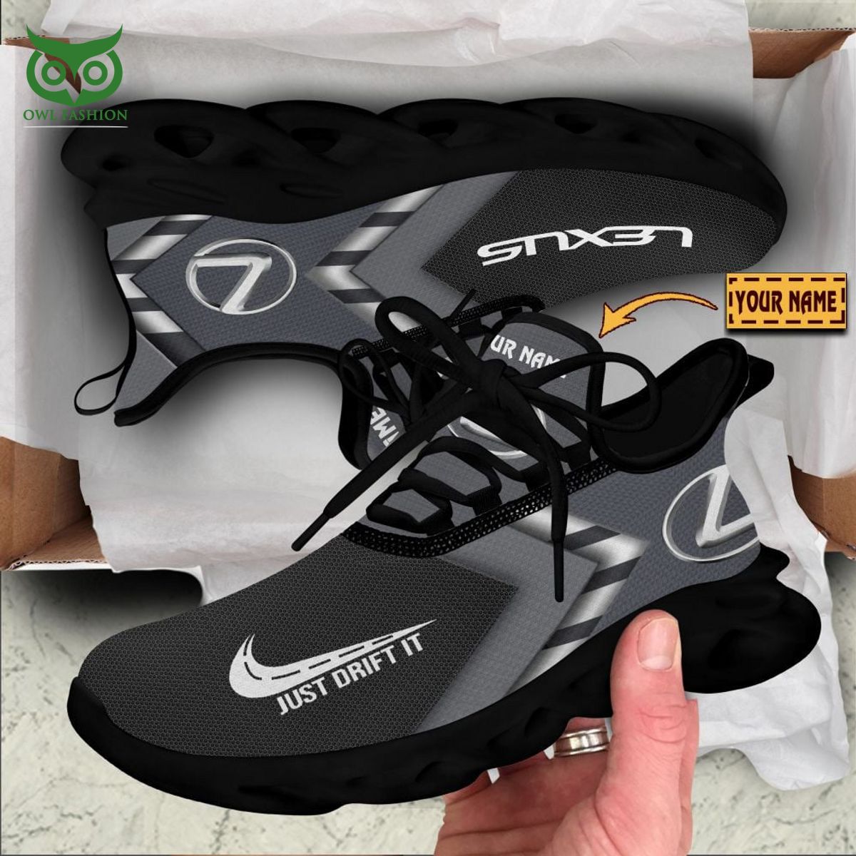 Lexus Famous Motor Brand Customized Max Soul Shoes