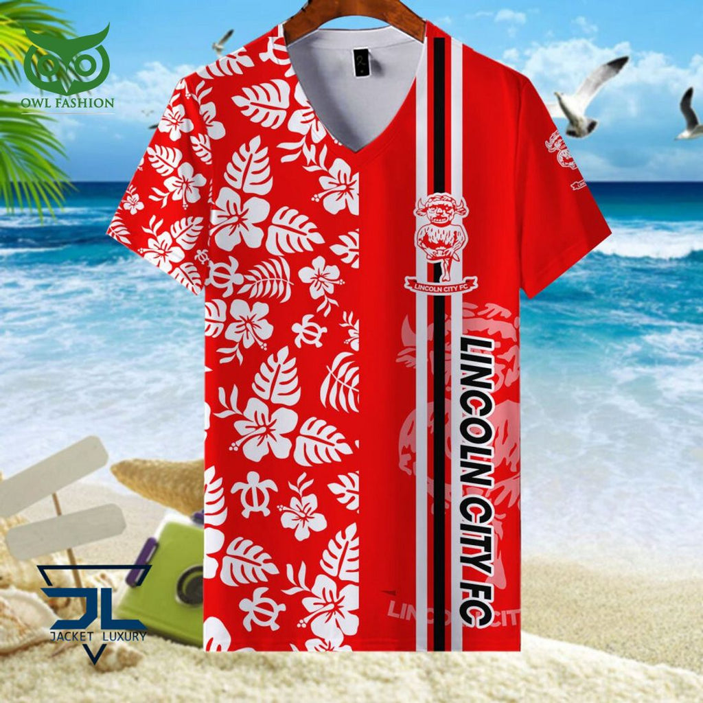 Lincoln City F.C EFL Championship Hawaiian Shirt T-shirt
