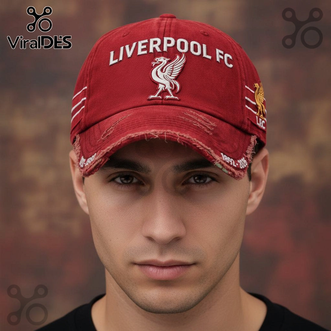 Liverpool FC Vintage 1892-2026 Anniversary Premium Washed Cotton Cap