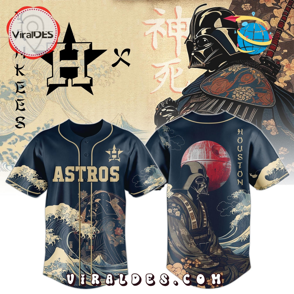 Lord Vader x Astros 2025 Japan Edition Baseball Jersey