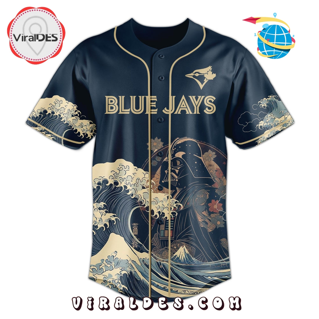 Lord Vader x Blue Jays 2025 Japan Edition Baseball Jersey