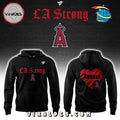 Los Angeles Angels LA Strong Black Hoodie, Long Pants