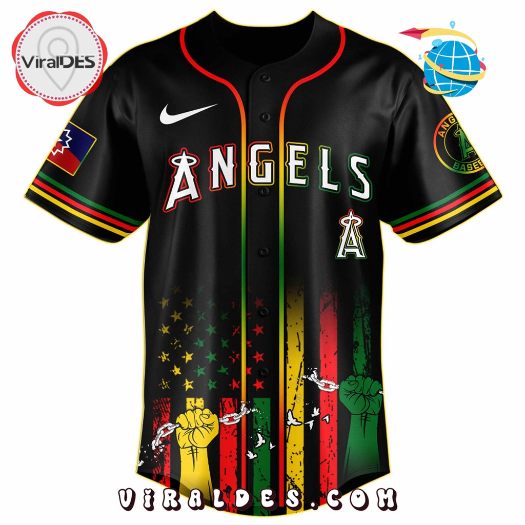 Los Angeles Angels x 2025 Juneteenth Day Jersey