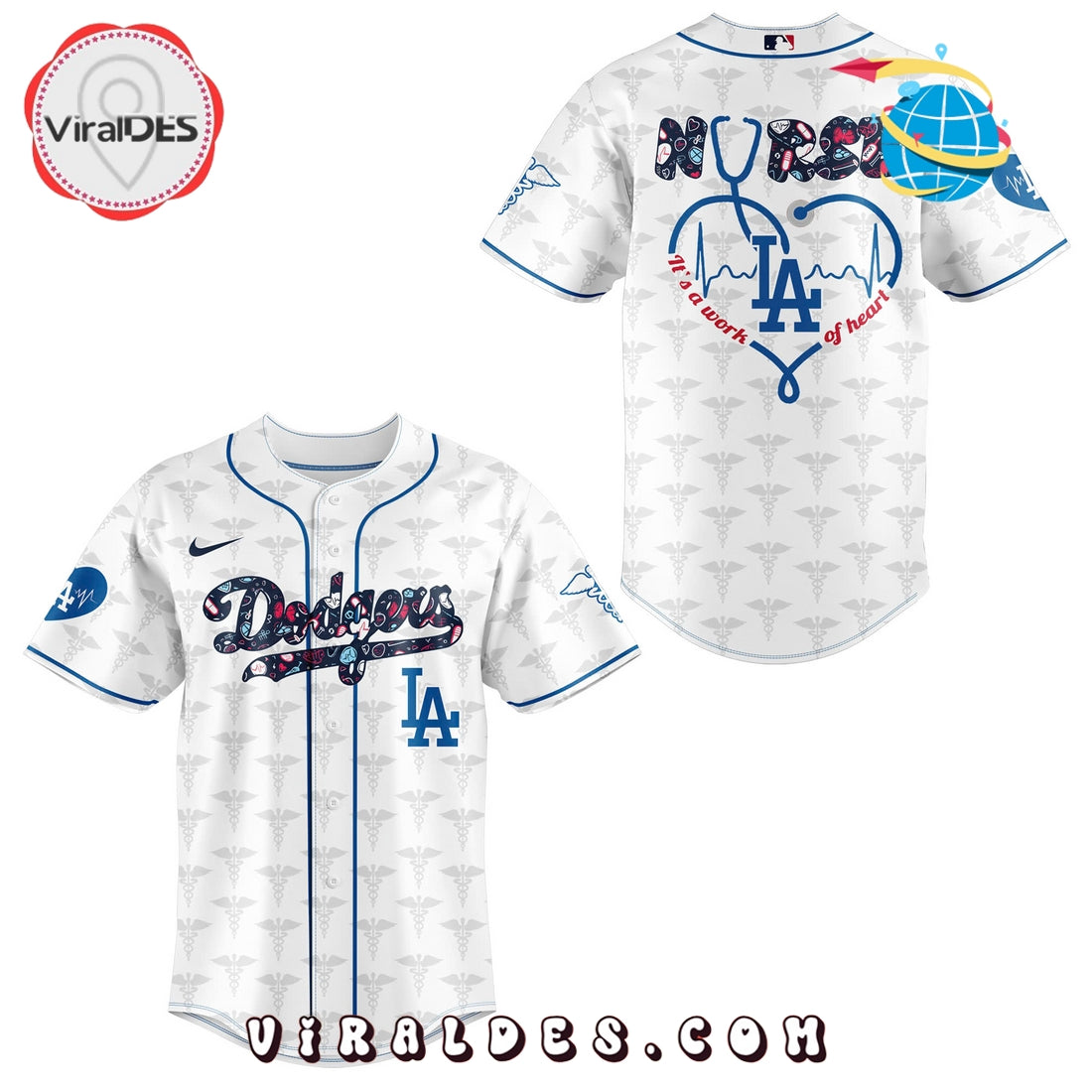 Los Angeles Dodgers Nurses Night Hoodie, Long Pants