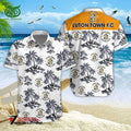 Luton Town F.C Premier League White Hawaiian Shirt