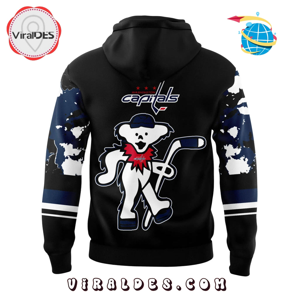 Luxury Washington Capitals Grateful Dead Night Hoodie