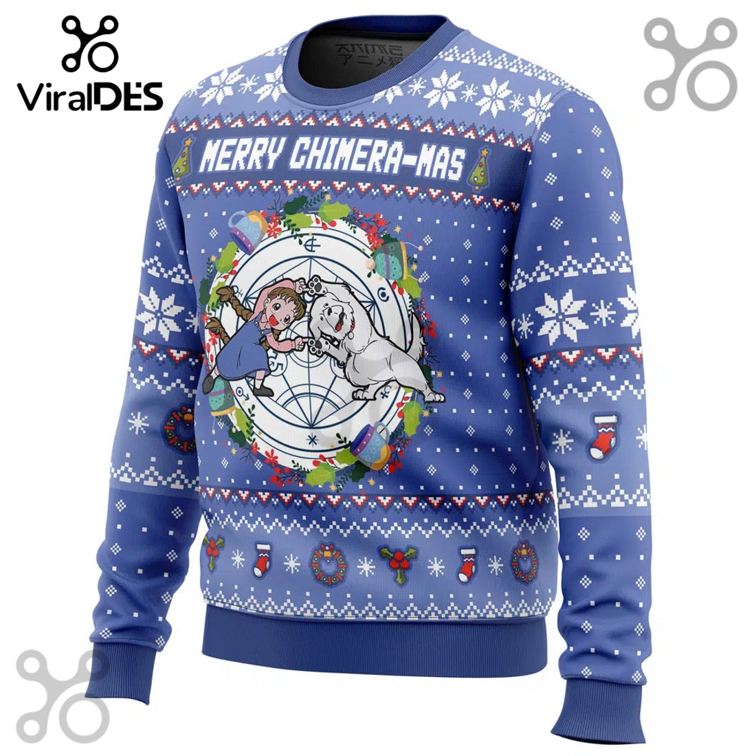 Merry Chimera-mas Fullmetal Alchemist Christmas Sweater