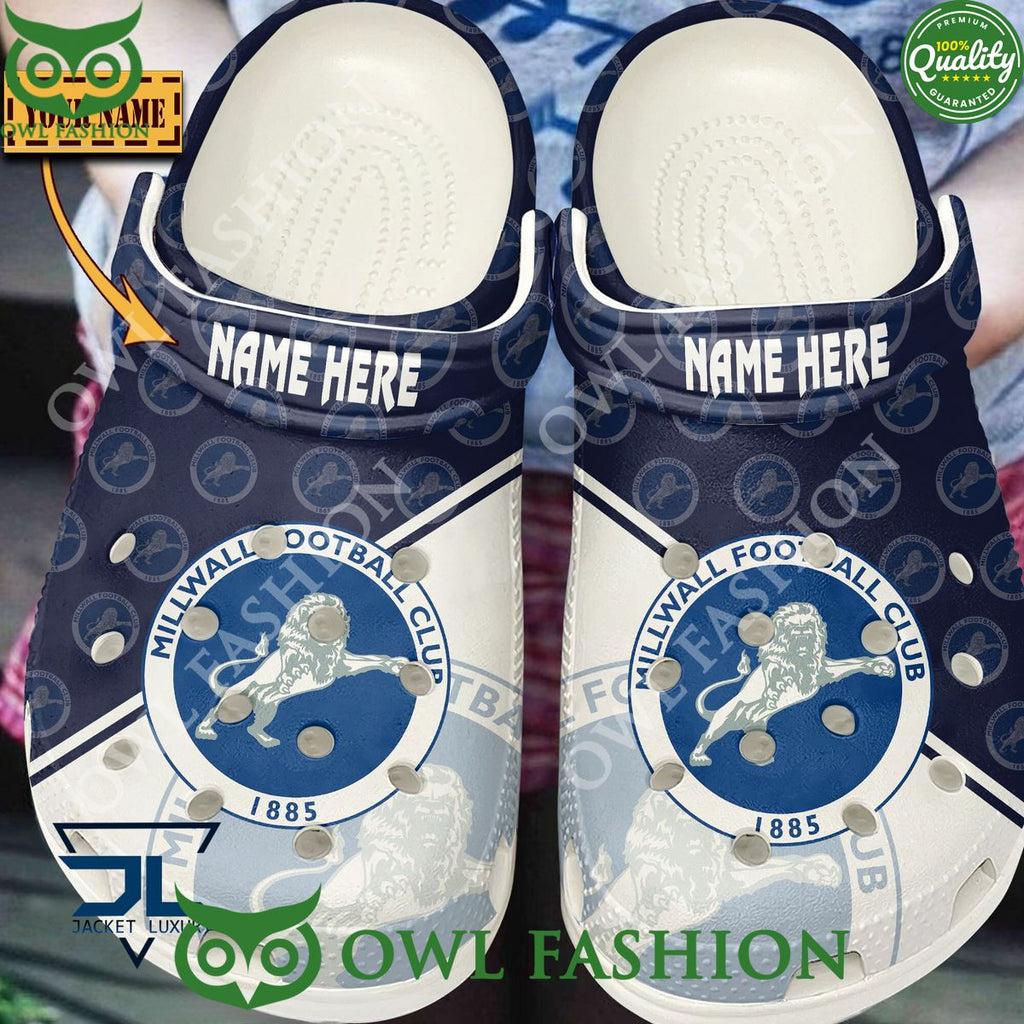 Millwall F.C EFL English Football Limited Custom Croc