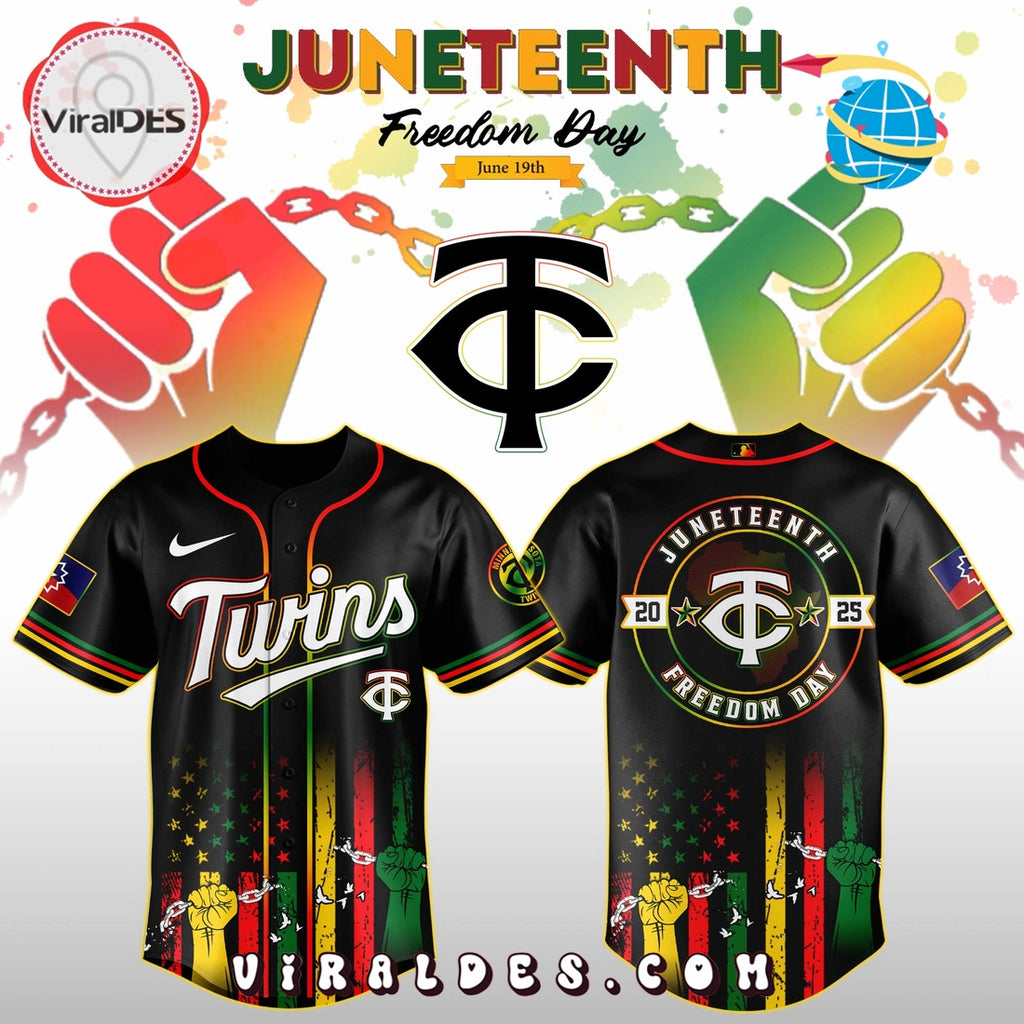 Minnesota Twins x 2025 Juneteenth Day Jersey
