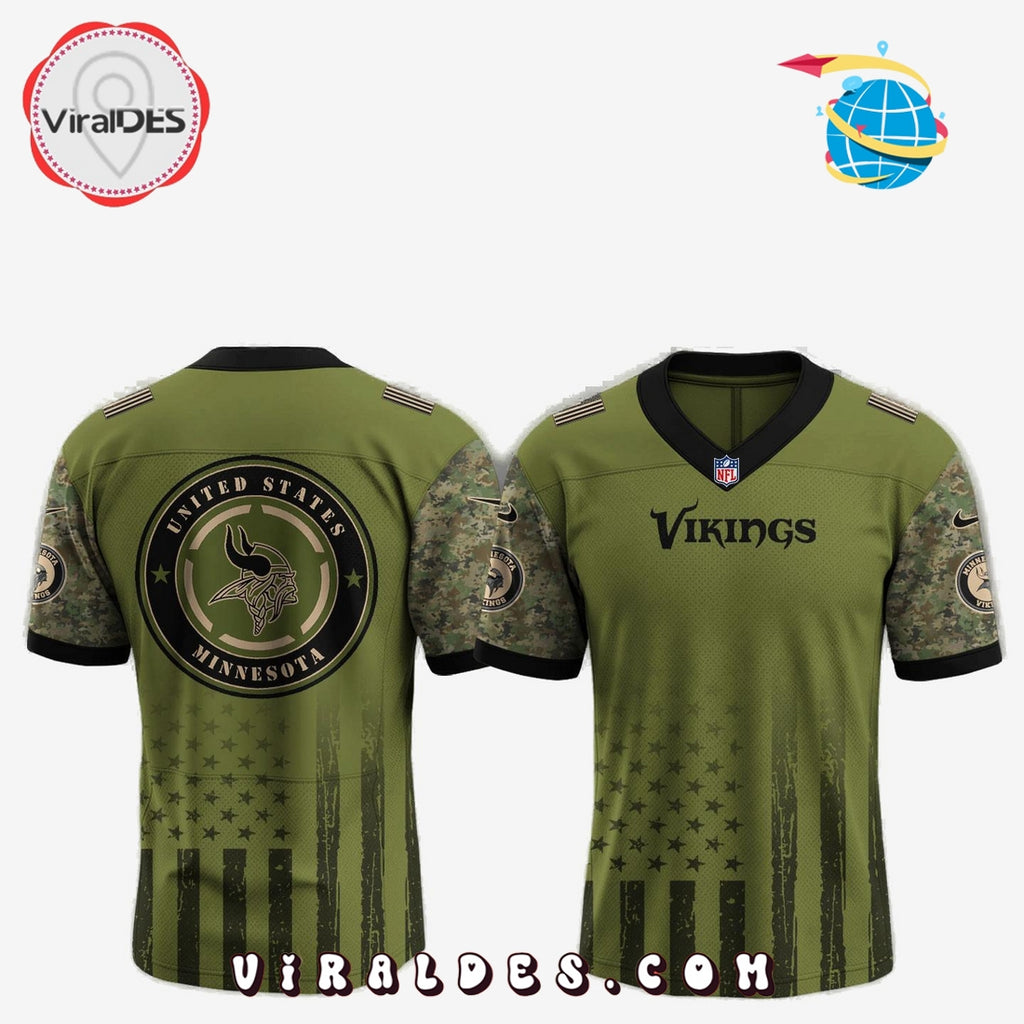 Minnesota Vikings x Independence Day 2025 Baseball Jersey