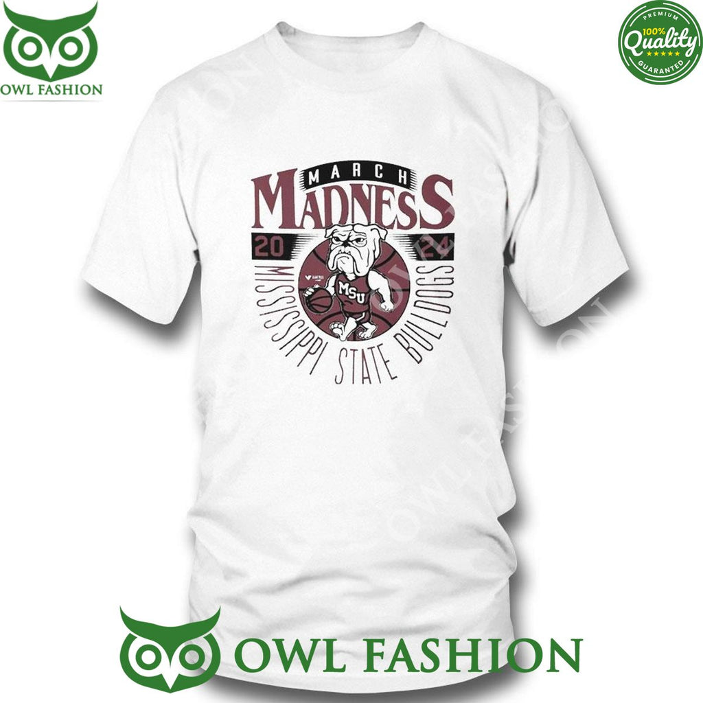 Mississippi State Bulldogs March Madness Mascot 2024 t shirt