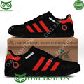 Motorcycle Brand Bimota Black Stan Smith Shoes